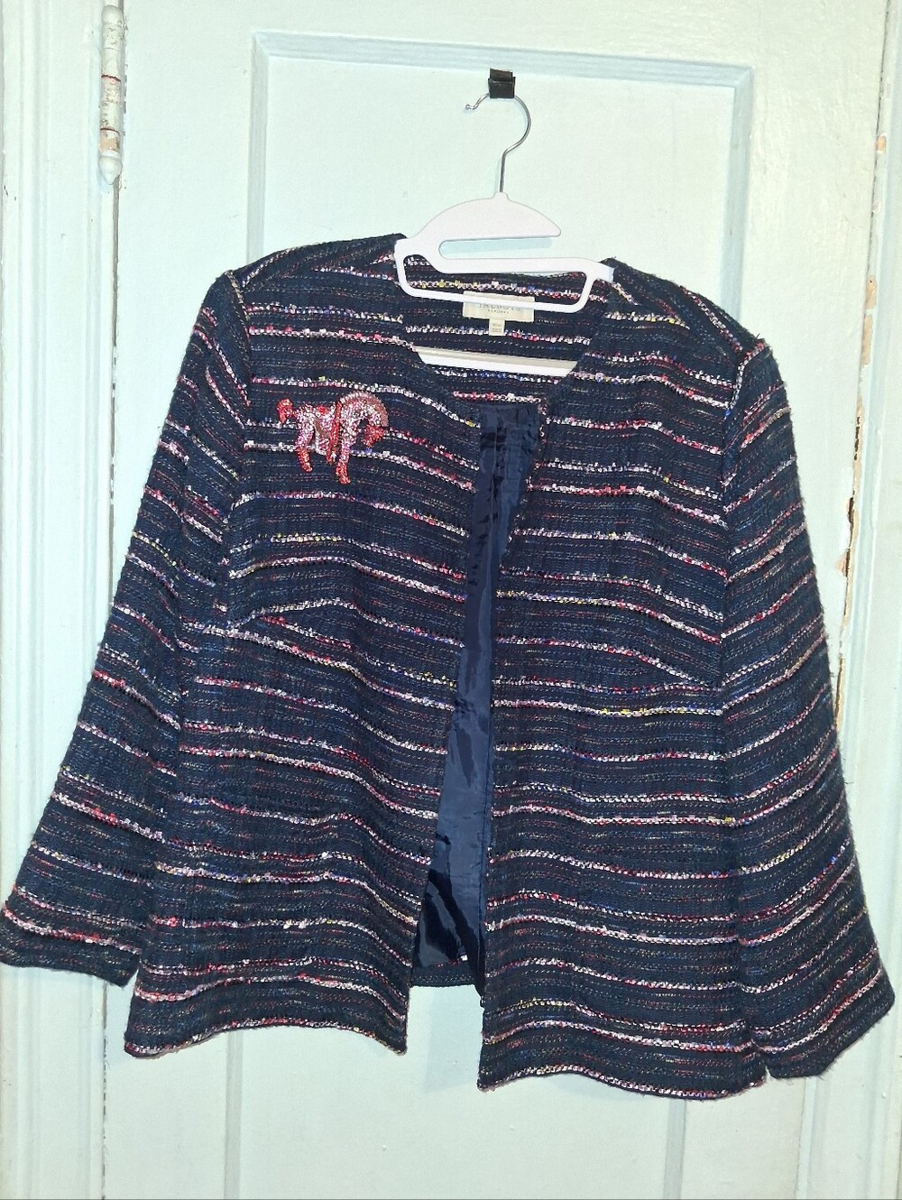 Talbots Women's Confetti Tweed Jacket